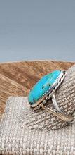 Load image into Gallery viewer, TURQUOISE RING - SIZE 10.5 - PEAR SHAPED