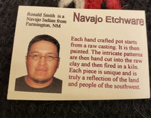 Load image into Gallery viewer, NAVAJO ETCHWARE POTTERY VASE - RONALD SMITH