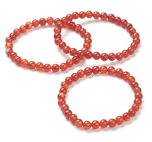 Load image into Gallery viewer, ENERGY BEADS - 4MM - RED AGATE