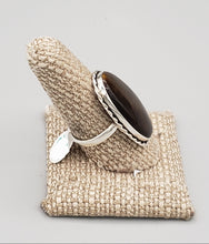 Load image into Gallery viewer, TIGER EYE RING - SIZE 10 - OVAL SHAPED