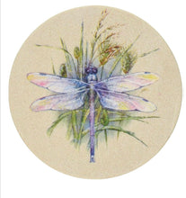 Load image into Gallery viewer, DRAGONFLY SANDSTONE COASTERS - 4 PACK