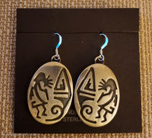 Load image into Gallery viewer, KOKOPELLI EARRINGS - RAYMOND CHARLIE YAZZIE