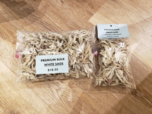 Load image into Gallery viewer, PREMIUM WHITE SAGE - 4 WAND SIZES / LOOSE LEAF