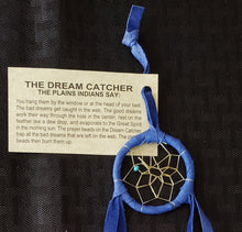 Load image into Gallery viewer, 2" DREAMCATCHERS - available in multiple colors- Bead Colors May Vary