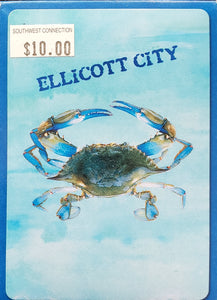 ELLICOTT CITY PLAYING CARDS- Maryland CRAB