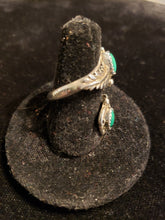 Load image into Gallery viewer, MALACHITE ADJUSTABLE RING size 7