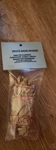 Load image into Gallery viewer, PREMIUM WHITE SAGE - 4 WAND SIZES / LOOSE LEAF