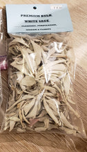Load image into Gallery viewer, PREMIUM WHITE SAGE - 4 WAND SIZES / LOOSE LEAF