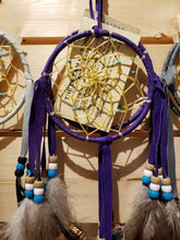 Load image into Gallery viewer, 4 " DREAMCATCHERS - available in multiple Varieties- Bead Colors May Vary