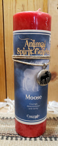 ANIMAL SPIRIT GUIDE CANDLE SERIES  - MOOSE