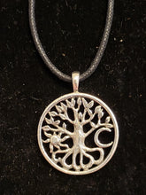 Load image into Gallery viewer, PEWTER NECKLACE - TREE OF LIFE