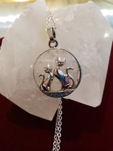 Load image into Gallery viewer, CATS CRYSTAL NECKLACE- 24&quot; Chain

