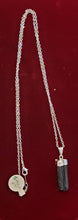 Load image into Gallery viewer, BLACK TOURMALINE CRYSTAL NECKLACE