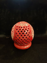 Load image into Gallery viewer, TREE OF LIFE /FLOWER OF LIFE CONE INCENSE BURNER
