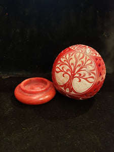 TREE OF LIFE /FLOWER OF LIFE CONE INCENSE BURNER