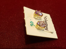 Load image into Gallery viewer, AMETHYST MINI POST EARRINGS - 5 mm x 7 mm TEARDROP