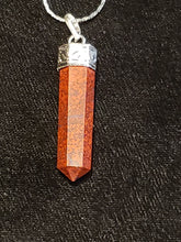 Load image into Gallery viewer, RED JASPER POINT NECKLACE