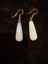 Load image into Gallery viewer, CRYSTAL TEARDROP EARRINGS  - OPALITE