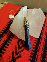 Load image into Gallery viewer, LAPIS CRYSTAL POINT NECKLACE