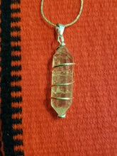 Load image into Gallery viewer, QUARTZ CRYSTAL WRAPPED - 24" CHAIN