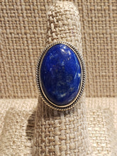 Load image into Gallery viewer, LAPIS RING - SIZE 7.5 - OVAL SHAPED

