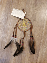 Load image into Gallery viewer, 4 " DREAMCATCHERS - available in multiple Varieties- Bead Colors May Vary