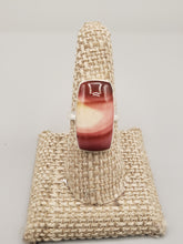 Load image into Gallery viewer, MOOKAITE RING- RECTANGLE - SIZE 9