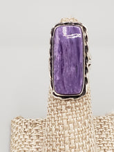 Load image into Gallery viewer, CHAROITE RING - SIZE 5