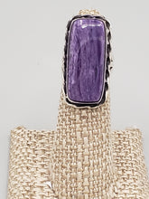 Load image into Gallery viewer, CHAROITE RING - SIZE 5