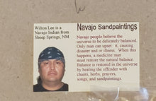 Load image into Gallery viewer, SANDPAINTING - HEALING GOD WITH SQUASH YEI - WILTON LEE