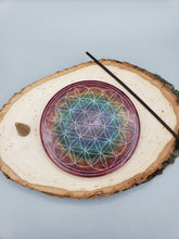 Load image into Gallery viewer, FLOWER OF LIFE INCENSE BURNER
