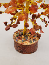 Load image into Gallery viewer, CHAKRA GEMSTONE TREE - WOOD BASE