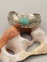 Load image into Gallery viewer, GREEN TURQUOISE CUFF BRACELET - KIRK SMITH
