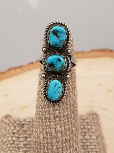 Load image into Gallery viewer, TURQUOISE RING - MONROE ASHLEY - Size 4
