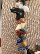 Load image into Gallery viewer, VINTAGE STACKED BEAR FETISH NECKLACE - ZUNI