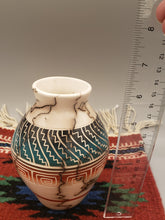 Load image into Gallery viewer, COLORED HORSEHAIR ETCHED POTTERY - RONALD SMITH
