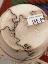 Load image into Gallery viewer, COLORED HORSEHAIR ETCHED POTTERY - RONALD SMITH