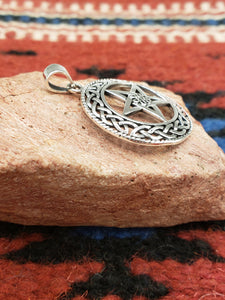 CELTIC CHARM WITH PENTACLE