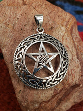 Load image into Gallery viewer, CELTIC CHARM WITH PENTACLE
