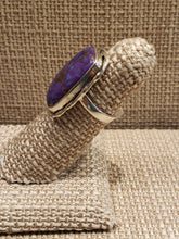 Load image into Gallery viewer, PURPLE COPPER TURQUOISE RING - SIZE 5