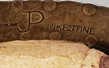 Load image into Gallery viewer, ZUNI TURQUOISE SNAKE EYE CUFF BRACELET - JASON & PEARL UKESTINE