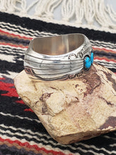 Load image into Gallery viewer, TURQUOISE CUFF BRACELET - SLEEPING BEAUTY- PAMELA BENNALY