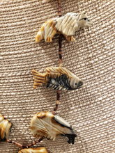 Load image into Gallery viewer, PICASSO MARBLE FETISH ANIMAL NECKLACE