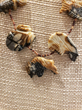 Load image into Gallery viewer, PICASSO MARBLE FETISH ANIMAL NECKLACE