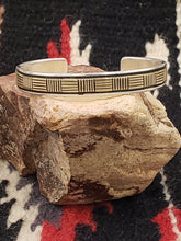 Load image into Gallery viewer, 14 KG & STERLING SILVER CUFF BRACELET - BRUCE MORGAN