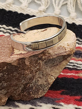 Load image into Gallery viewer, 14 KG & STERLING SILVER CUFF BRACELET - BRUCE MORGAN