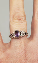 Load image into Gallery viewer, AMETHYST RING - SIZES 6.75 - OVAL
