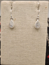 Load image into Gallery viewer, MOONSTONE TEARDROP EARRINGS