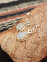 Load image into Gallery viewer, MOONSTONE TEARDROP EARRINGS