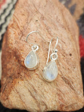 Load image into Gallery viewer, MOONSTONE TEARDROP EARRINGS